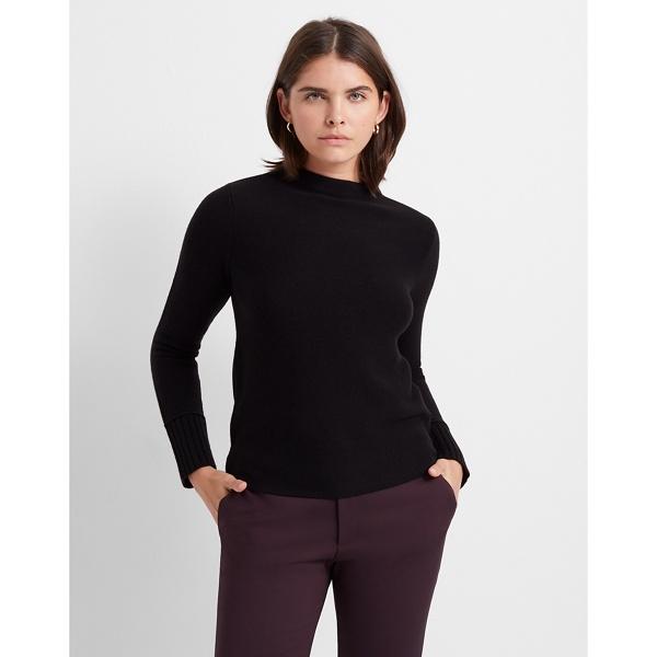Club Monaco Black Tommie Merino Sweater