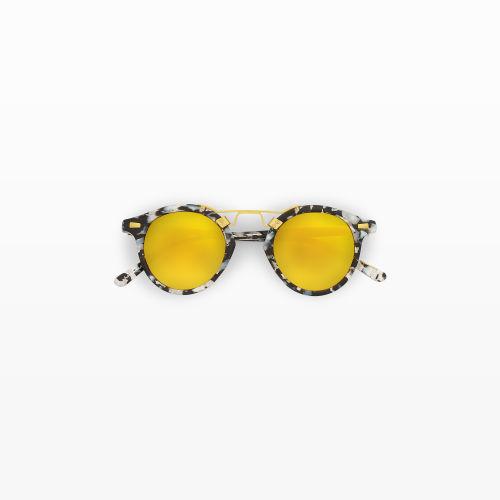 Club Monaco Color Gold/black Krewe St. Louis Sunglasses