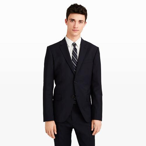 Club Monaco Color Blue Grant Wool Suit Blazer