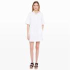 Club Monaco Color White Mathesda Shirt Dress