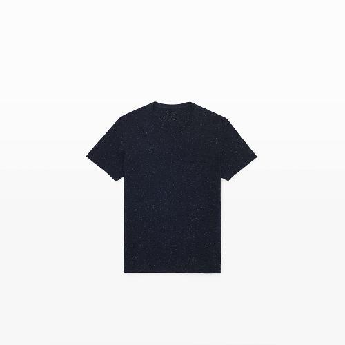 Club Monaco Color Blue Donegal Tee