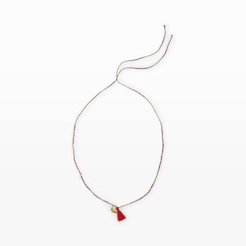 Club Monaco Color Red Bradley Necklace