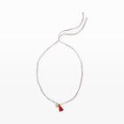 Club Monaco Color Red Bradley Necklace