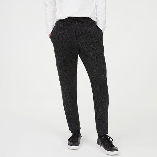 Club Monaco Color Black Donegal Sweatpant