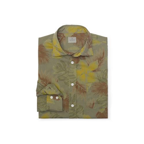 Club Monaco Hartford Overdyed Floral Shirt