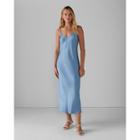 Club Monaco Shiny Slip Dress