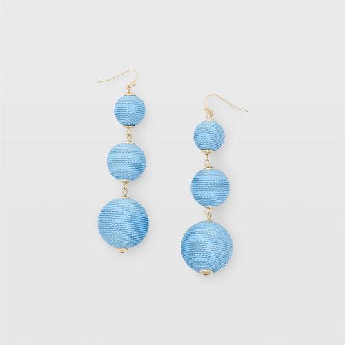 Club Monaco Color Blue Bauble Solid Earring