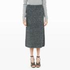 Club Monaco Color Grey Samira Knit Skirt