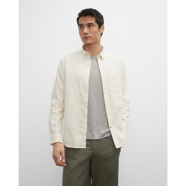 Club Monaco Slim Linen Blend Shirt