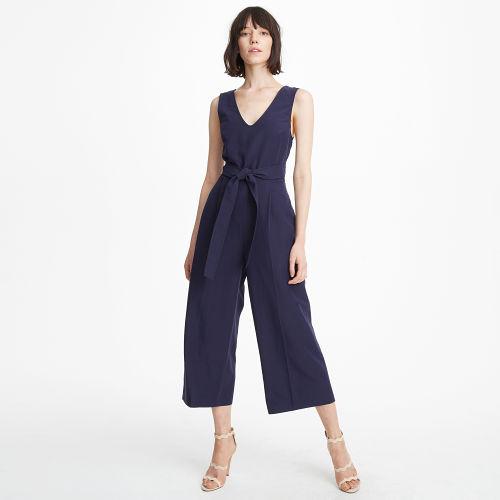 Club Monaco Color Blue Torela Jumpsuit