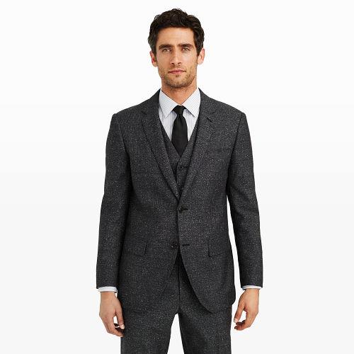 Club Monaco Color Grey Grant Herringbone Blazer