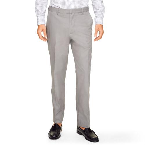 Club Monaco Color Grey Wright Poplin Suit Trouser