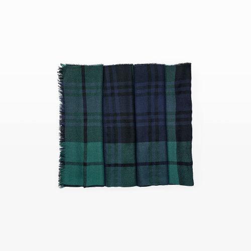 Club Monaco Color Green Begg & Co. Blackwatch Scarf