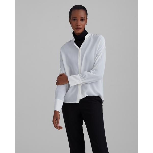 Club Monaco Silk Dolman Sleeve Shirt