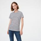 Club Monaco Navy/white Leary Tee
