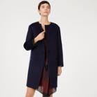 Club Monaco Color Blue Gabita Coat