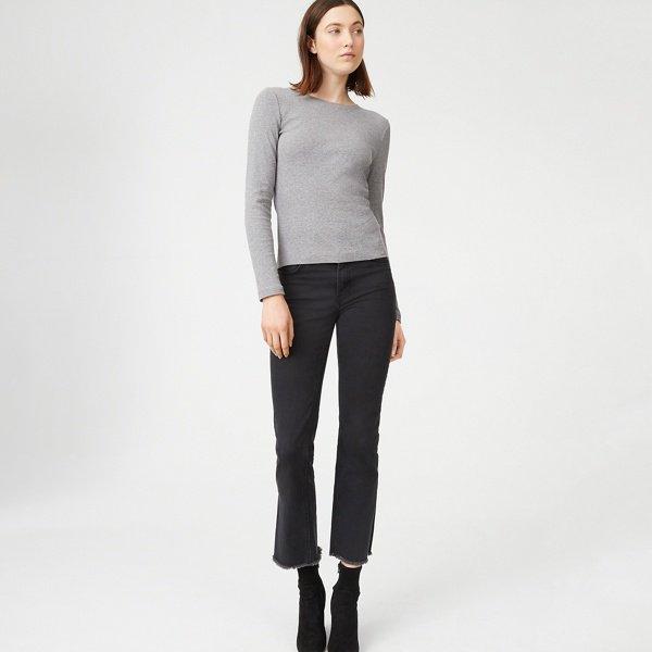 Club Monaco Grey Carolena Top