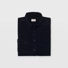 Club Monaco Color Black Slim Corduroy Shirt