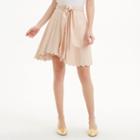 Club Monaco Color Lush Vidorus Scallop Tie Skirt