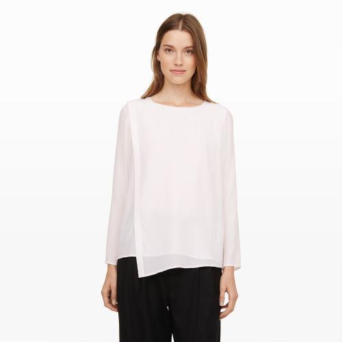 Club Monaco Color Pink Leiley Wrap Top In Size Xs