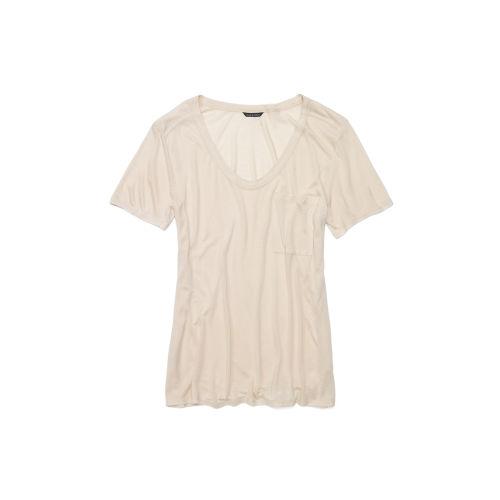 Club Monaco Color Cream Sunny Tee