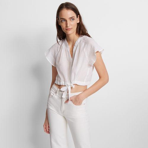 Club Monaco Color White Iggabella Top