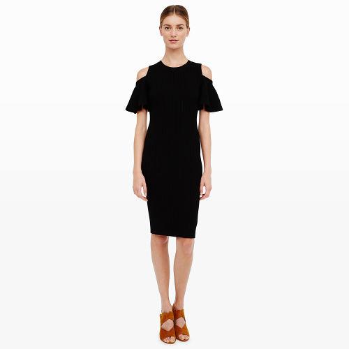 Club Monaco Color Black Heralia Sweater Dress