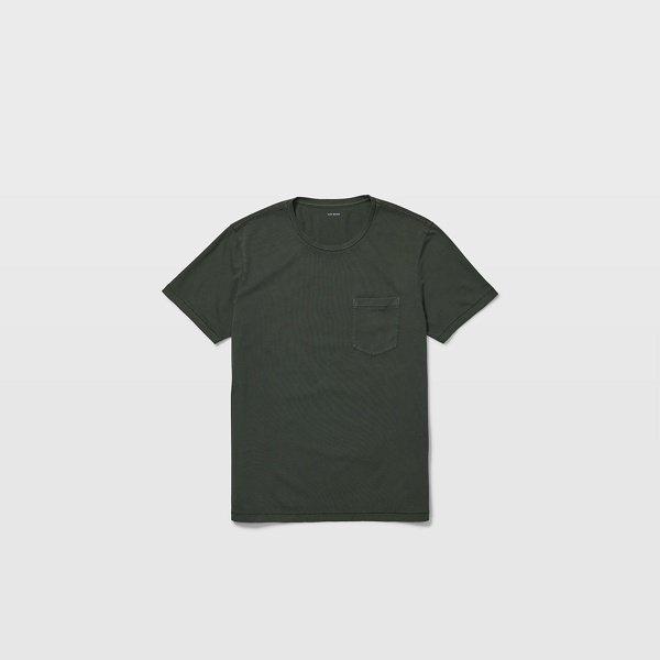 Club Monaco Olive Williams Garment-dyed Crew