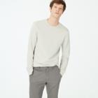 Club Monaco Lt Grey Garment-dyed Sweatshirt