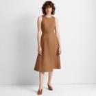 Club Monaco Tabac Paneled Midi Dress