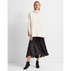 Club Monaco Cream Stitch Cashmere Sweater