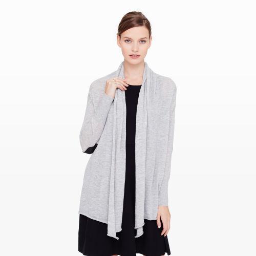 Club Monaco Color Silver Cecile Elbow Wrap In Size Xs/s