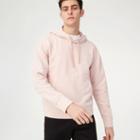 Club Monaco Color Pink Garment-dyed Hoodie