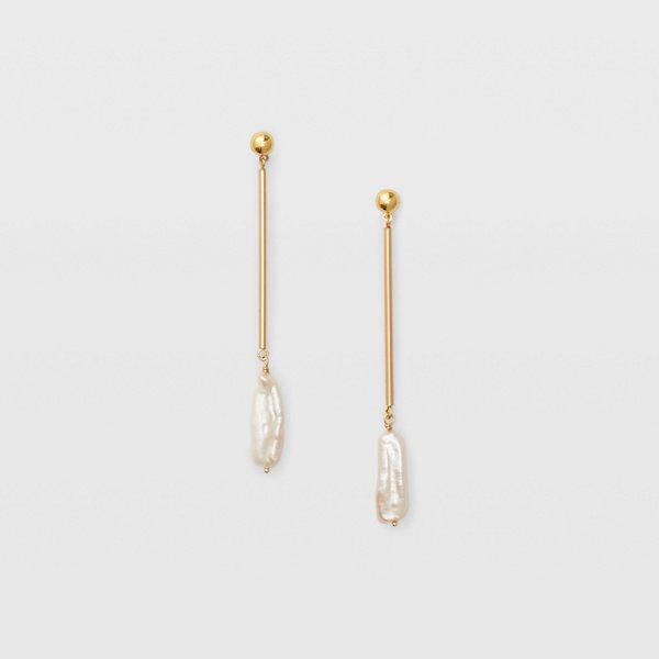 Club Monaco Pearl Bar Earring