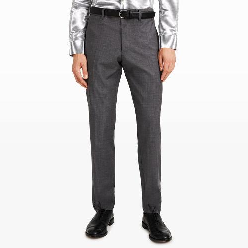 Club Monaco Color Grey Grant Wool Suit Trouser