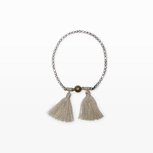 Club Monaco Color White Sparkle Bracelet