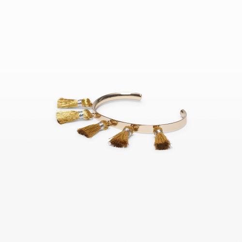 Club Monaco Color Gold Fringe Cuff