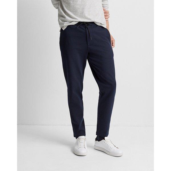 Club Monaco Navy Piped Detail Sweatpant
