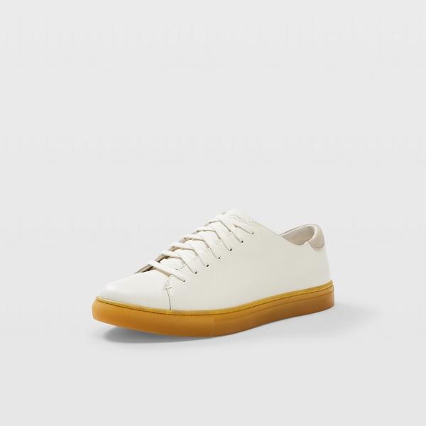 Club Monaco Gum Sole Leather Sneakers