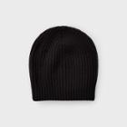 Club Monaco Black Colleen Cashmere-blend Hat
