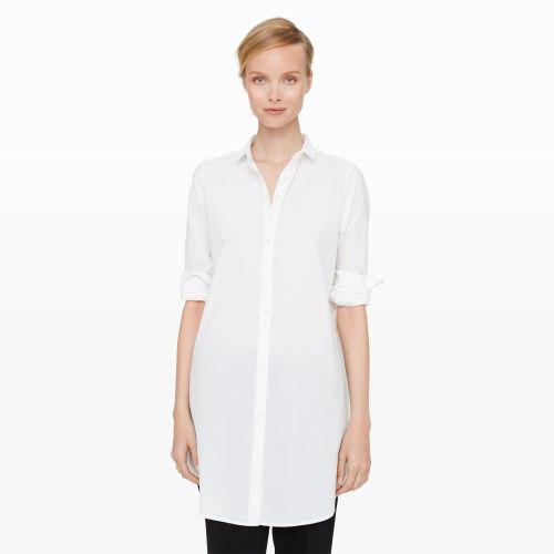 Club Monaco Color White Hartford Colombre Shirt