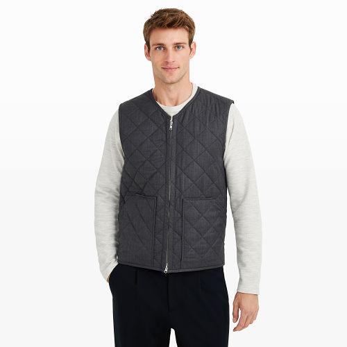 Club Monaco Color Grey Hacking Vest