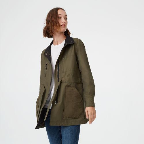 Club Monaco Color Green Baetah Parka