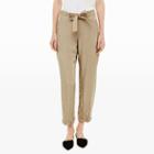 Club Monaco Color Warm Khaki Worenta Silk Cargo Pant