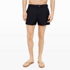 Club Monaco Color Black 4 Belted Arlen Swim Trunk
