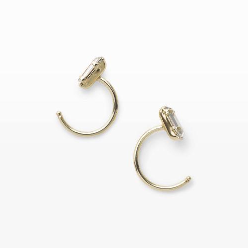 Club Monaco Color Gold Bing Bang Hug Earring