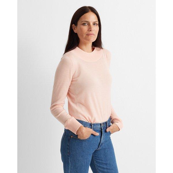 Club Monaco Winter Pink Malona Merino Sweater