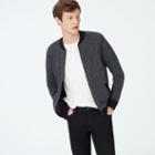 Cl Color Grey Boucle Bomber