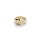 Club Monaco Color Gold Campbell Loop Ring In Size 6