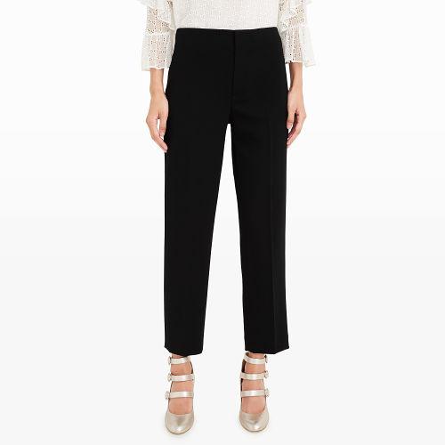 Club Monaco Color Black Sesnee Cropped Pant
